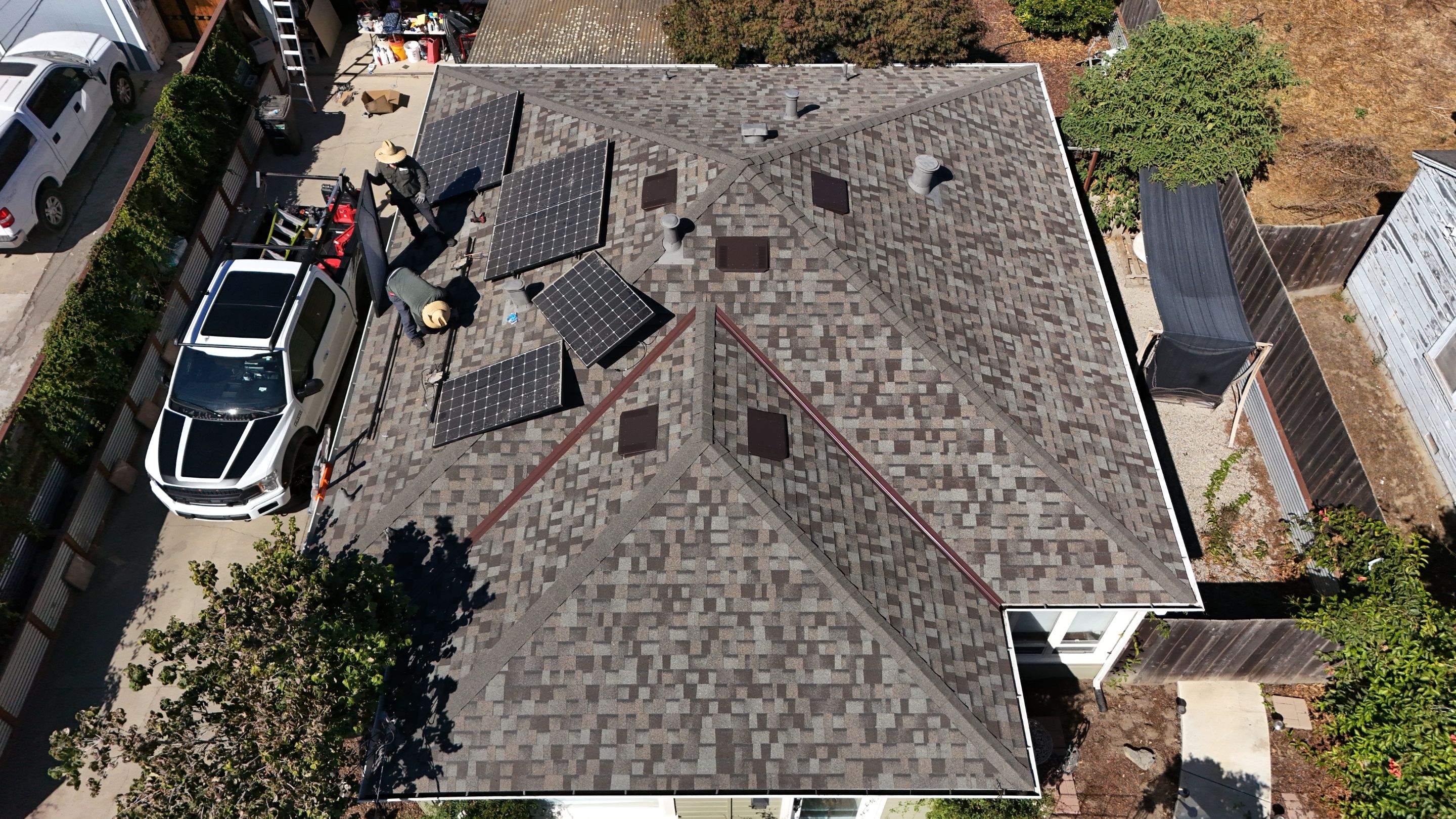 Duration Cool shingles ridge and valley work